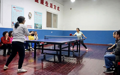 第十五届全国运动会群众比赛乒乓球项目决赛在穗开赛